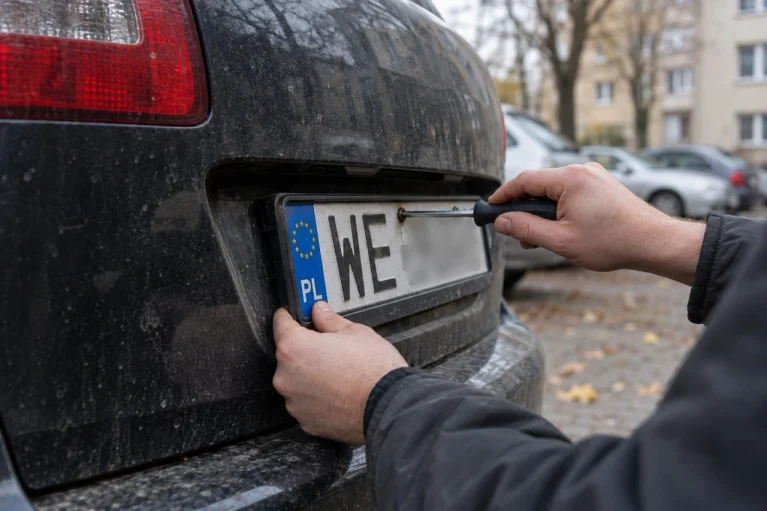 Jak wymienić tablice rejestracyjne? Poradnik krok po kroku